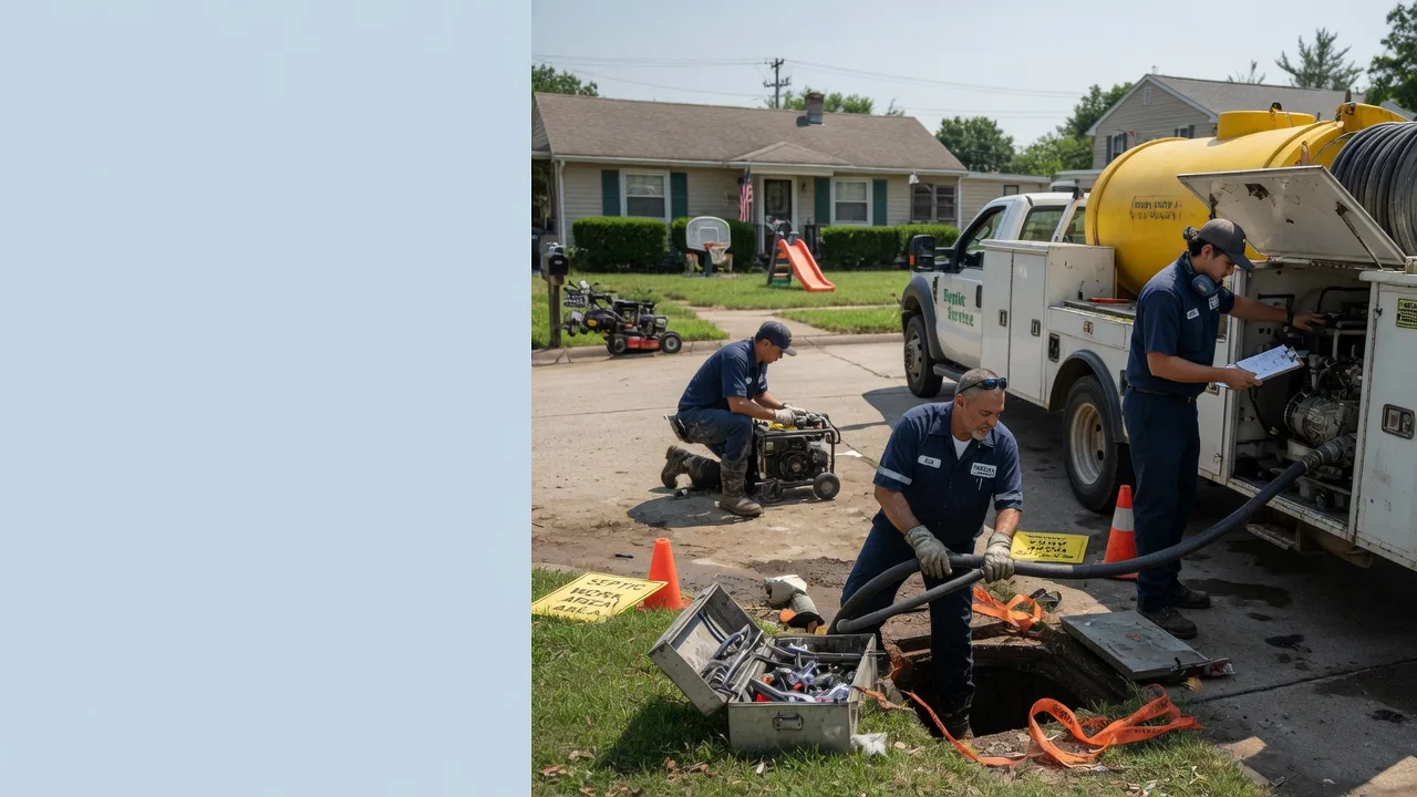 Septic Tank Pumping in De Witt, IA near me